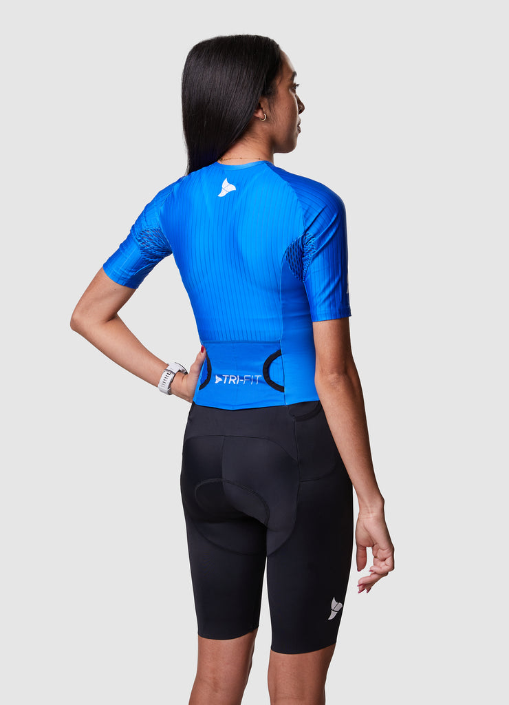 EVO NEXT GEN Blue Women's Tri Suit, available in TRI Suit Bundles