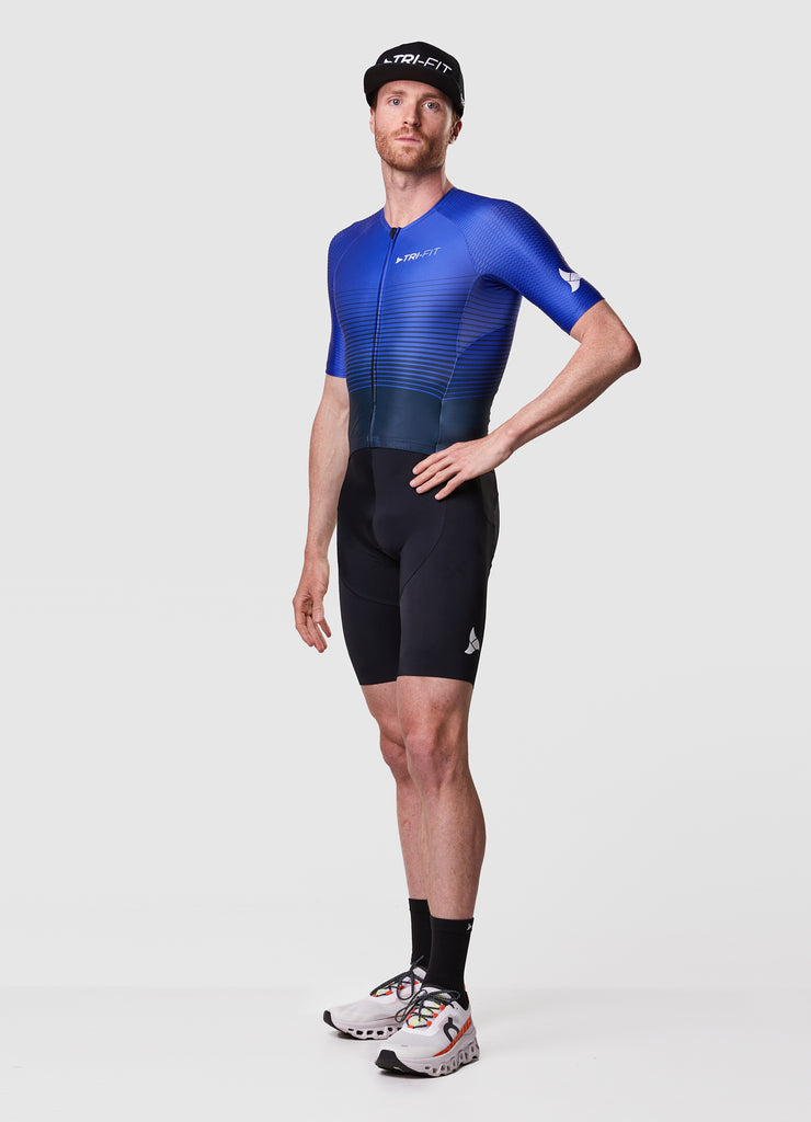 Mens EVO 2.3 tri suit bundle together