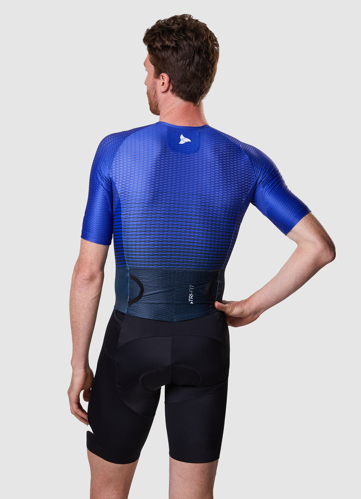 NEW EVO 2.3 NAVY Men's Tri Suit, available in TRI Suit Bundles