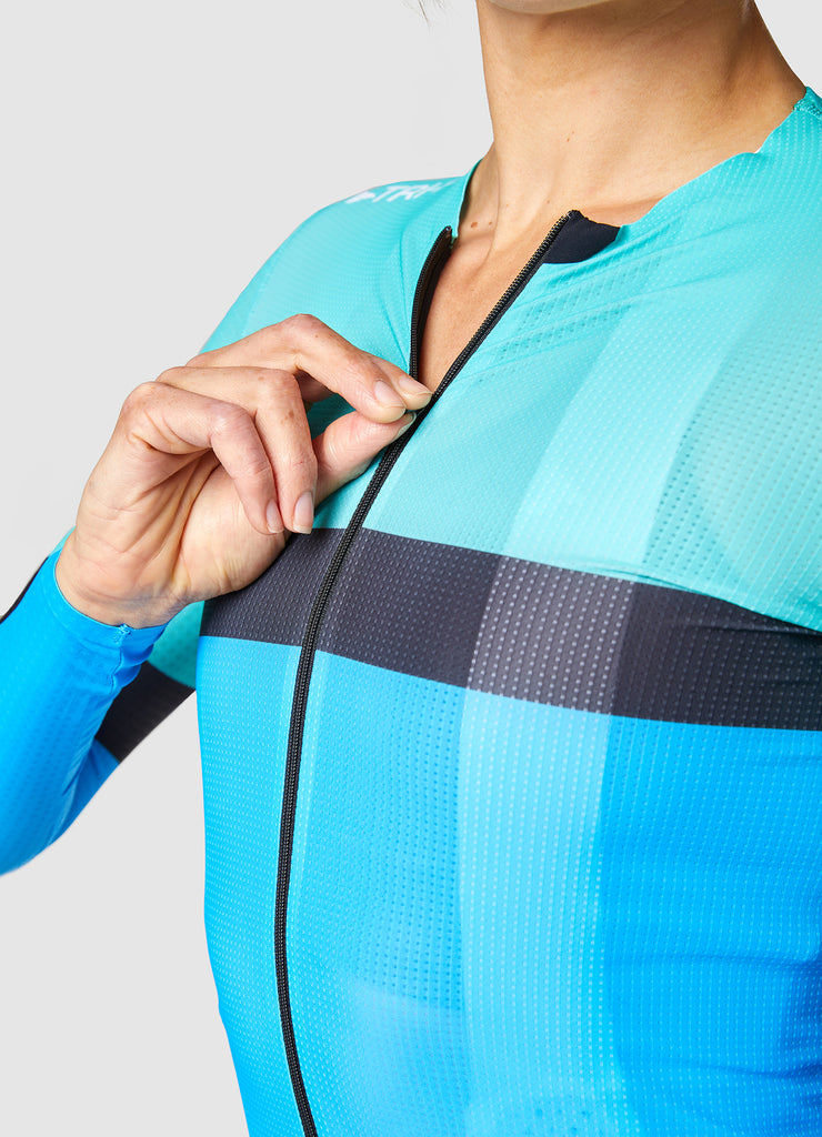 TRI-FIT SYKL PRO Earth Long Sleeve Women's Cycling Jersey, available now