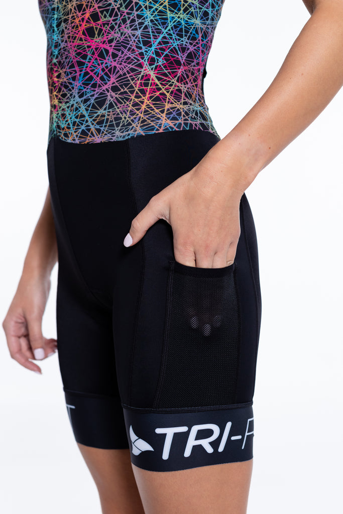 TRI-FIT LIBERTY Women's tri suit. Available as part of the TRI-FIT LIBERTY Womens tri suit bundle