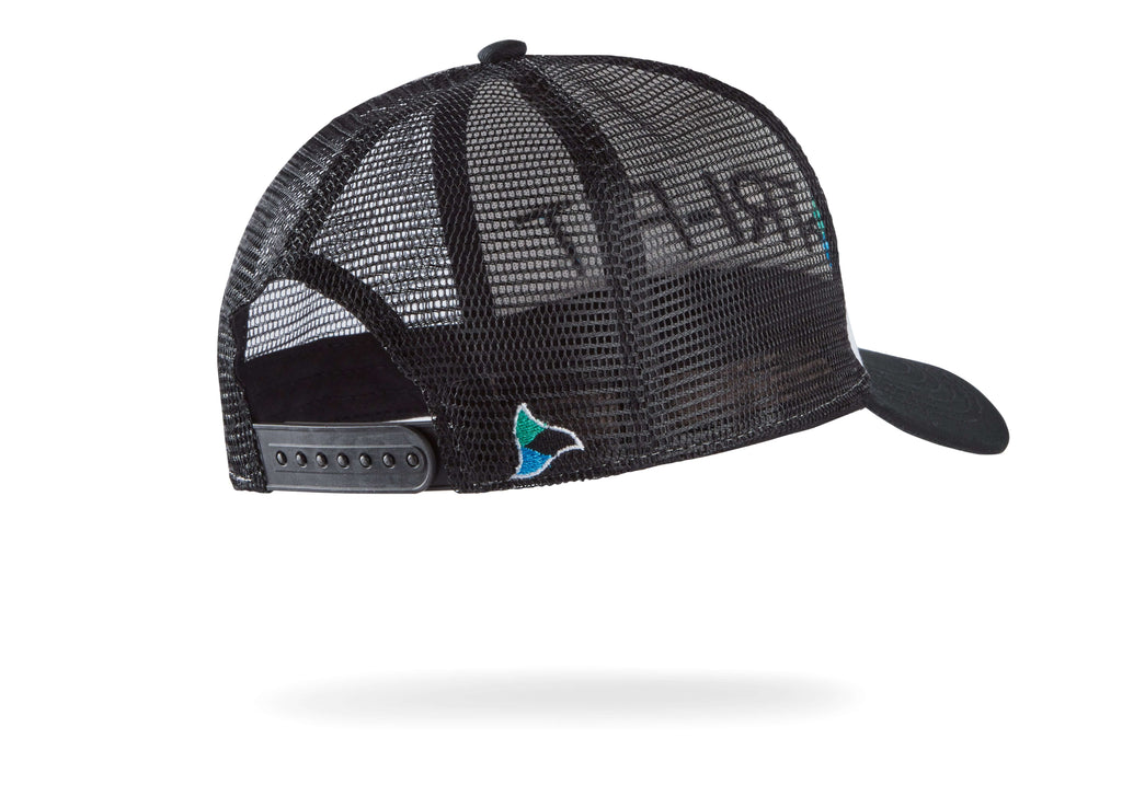 TRI-FIT Performance Black Trucker Cap, available online now